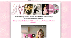 Desktop Screenshot of fashion-design-course.com